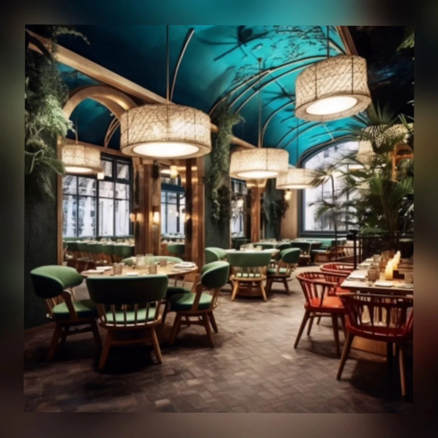 Restaurant interior design is all about creating a space where you can relax and enjoy a delicious meal. The warm lighting and soft textures make for a cozy atmosphere, while the modern furniture gives the space a stylish edge. We hope you love it as