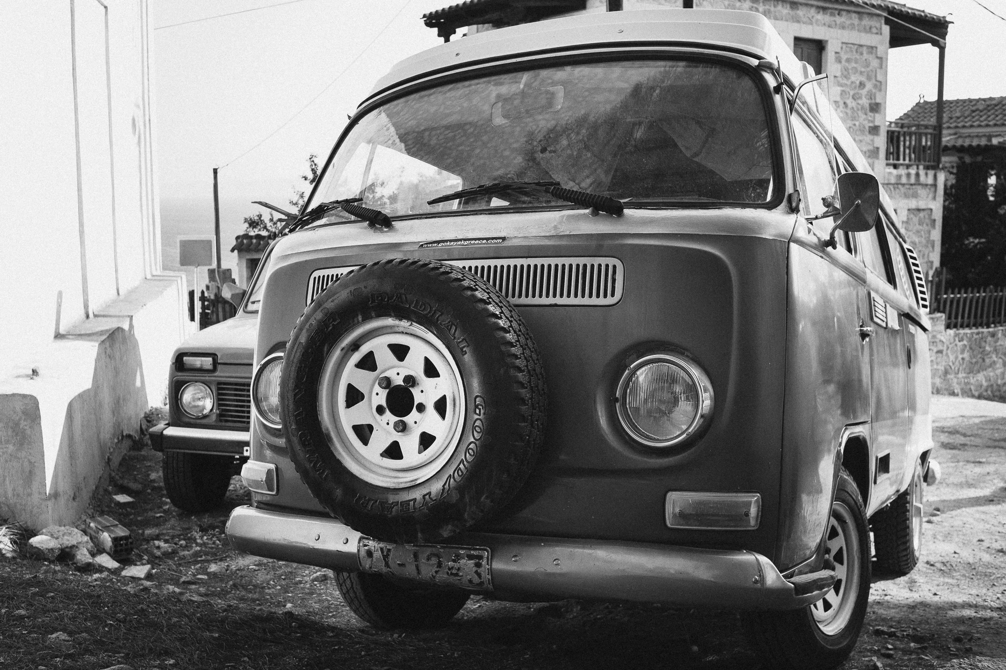 The Go Kayak Greece VW campervan