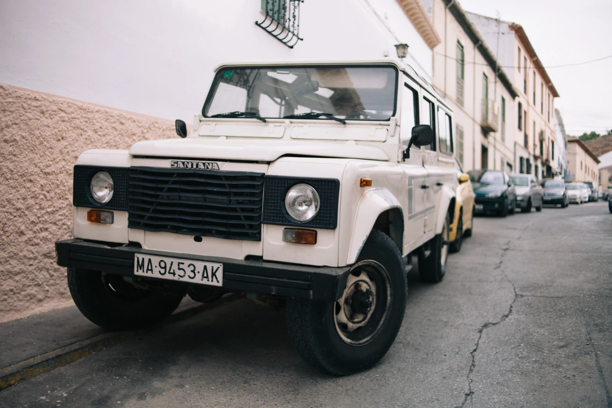 The first Land Rover Santana I ever set my eyes on, in Íllora