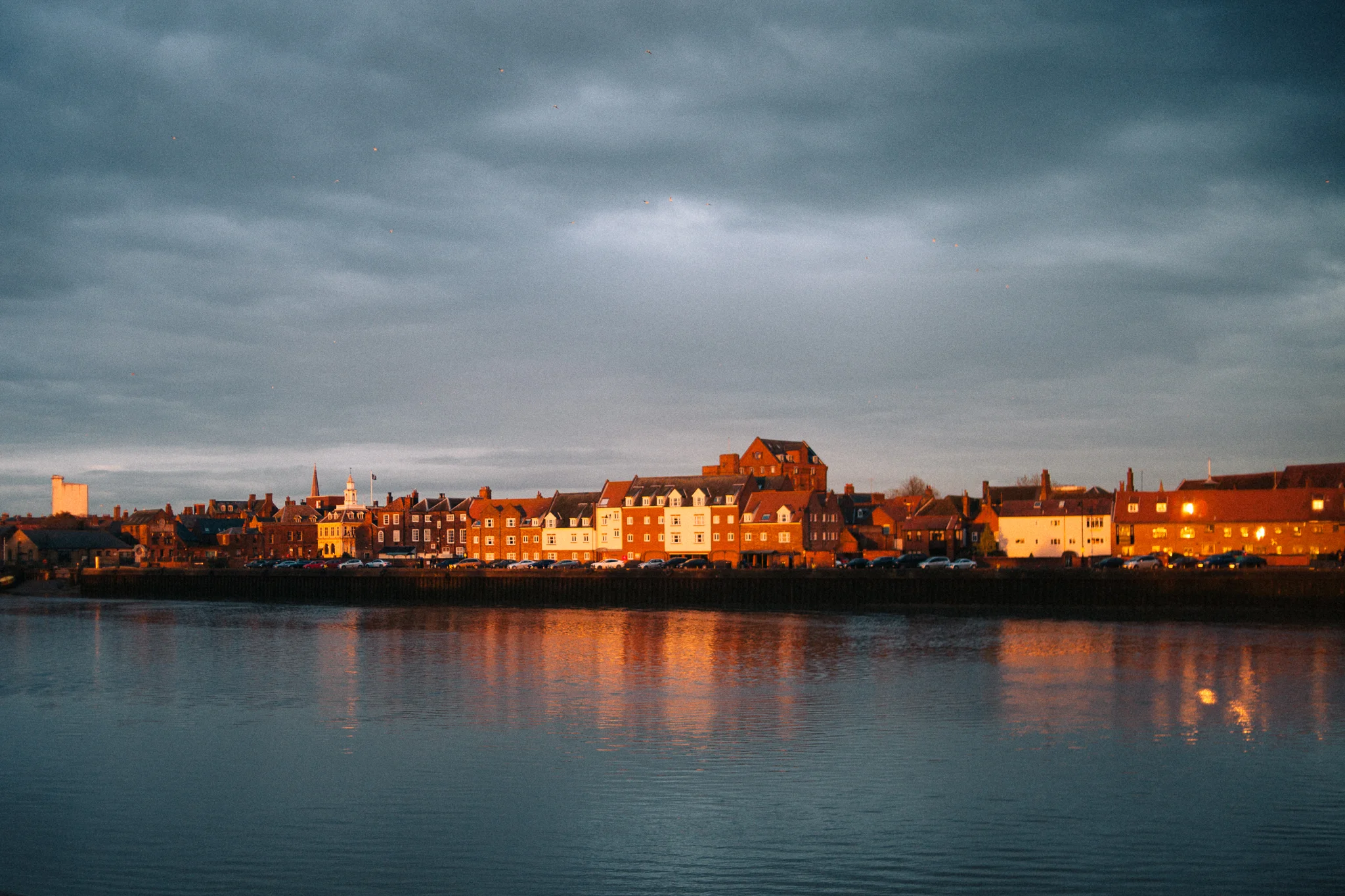 King's Lynn isn't all that interesting, but it looks nice at sunset