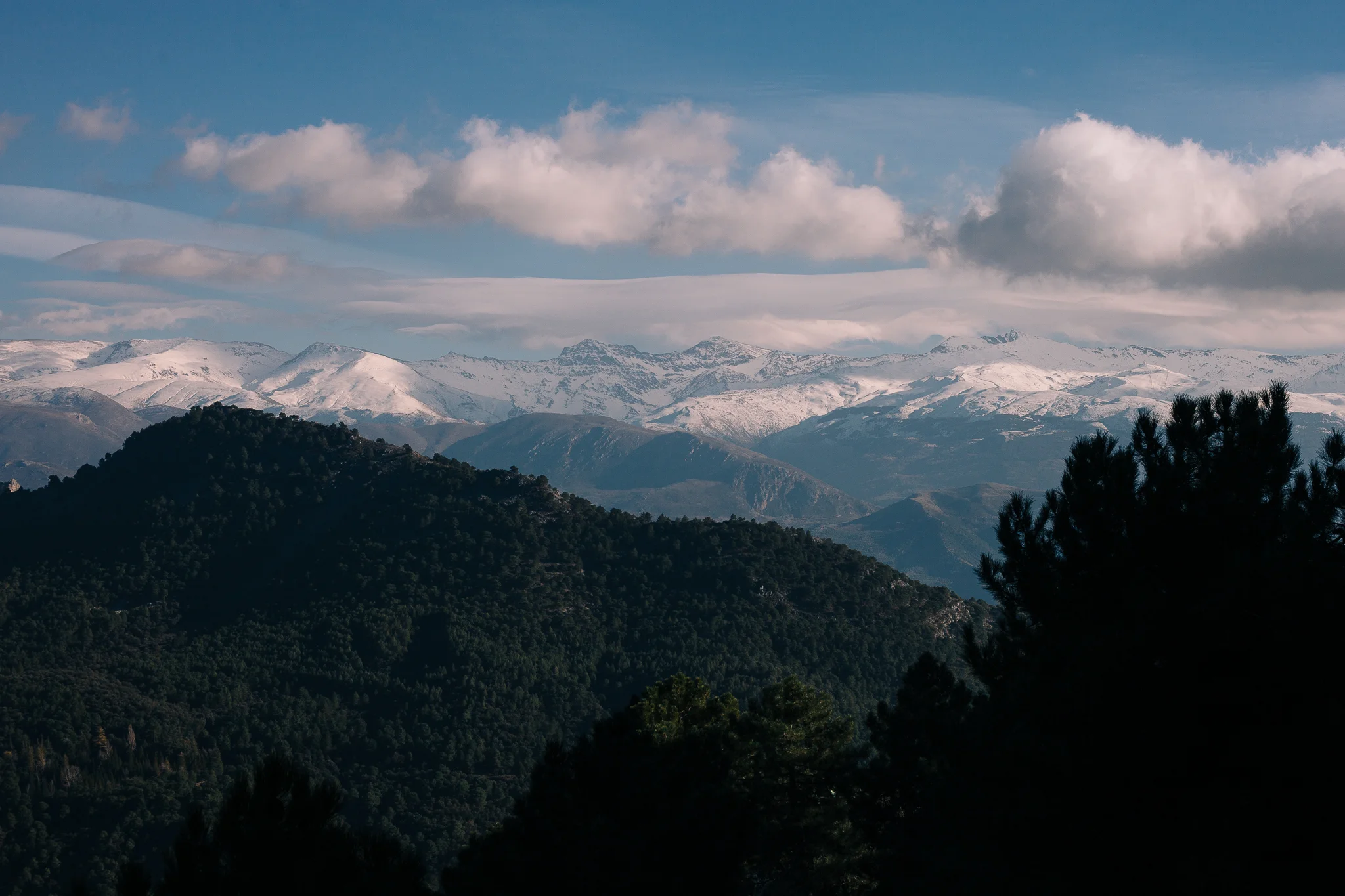 The view from Mirador de Víznar