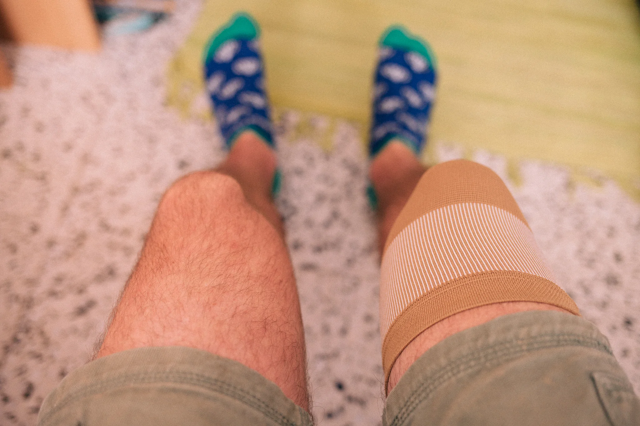 My main obstacle currently: myself… Well, more accurately, my knees!