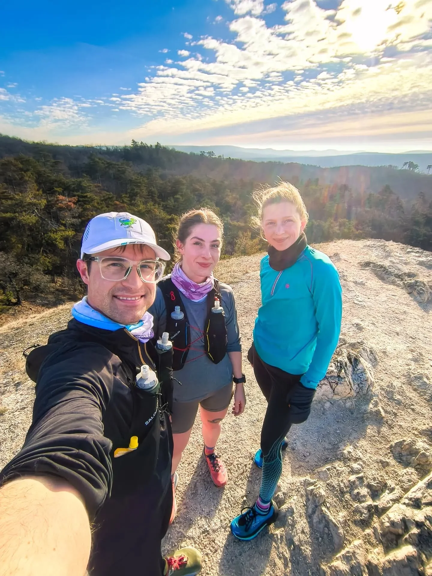 Kis kar&aacute;csonyi futkor&aacute;sz&aacute;s a budai messzebbi sark&aacute;ban