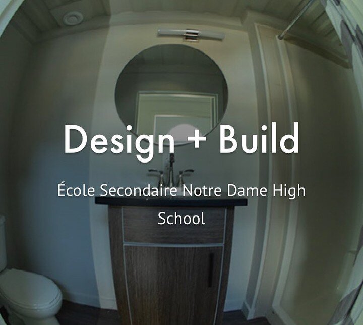 Today we&rsquo;re teaching students at Notre Dame High School all about energy modelling and the national building code! We&rsquo;re helping their #tinyhouse project to comply with the #albertabuildingcode #9.36 and helping students explore a career 