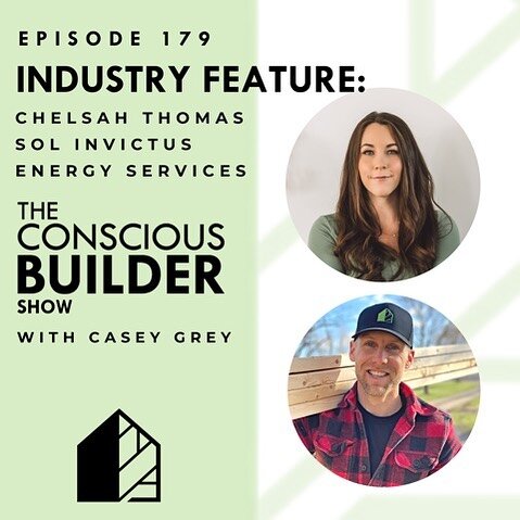 Check out @the_conscious_builder&rsquo;s newest episode! I had a chance to chat with Casey Grey about our journey here at #solinvictusenergyservices. Check out the episode on #applepodcasts #audible #spotify and any other place you listen. 

&ldquo;C