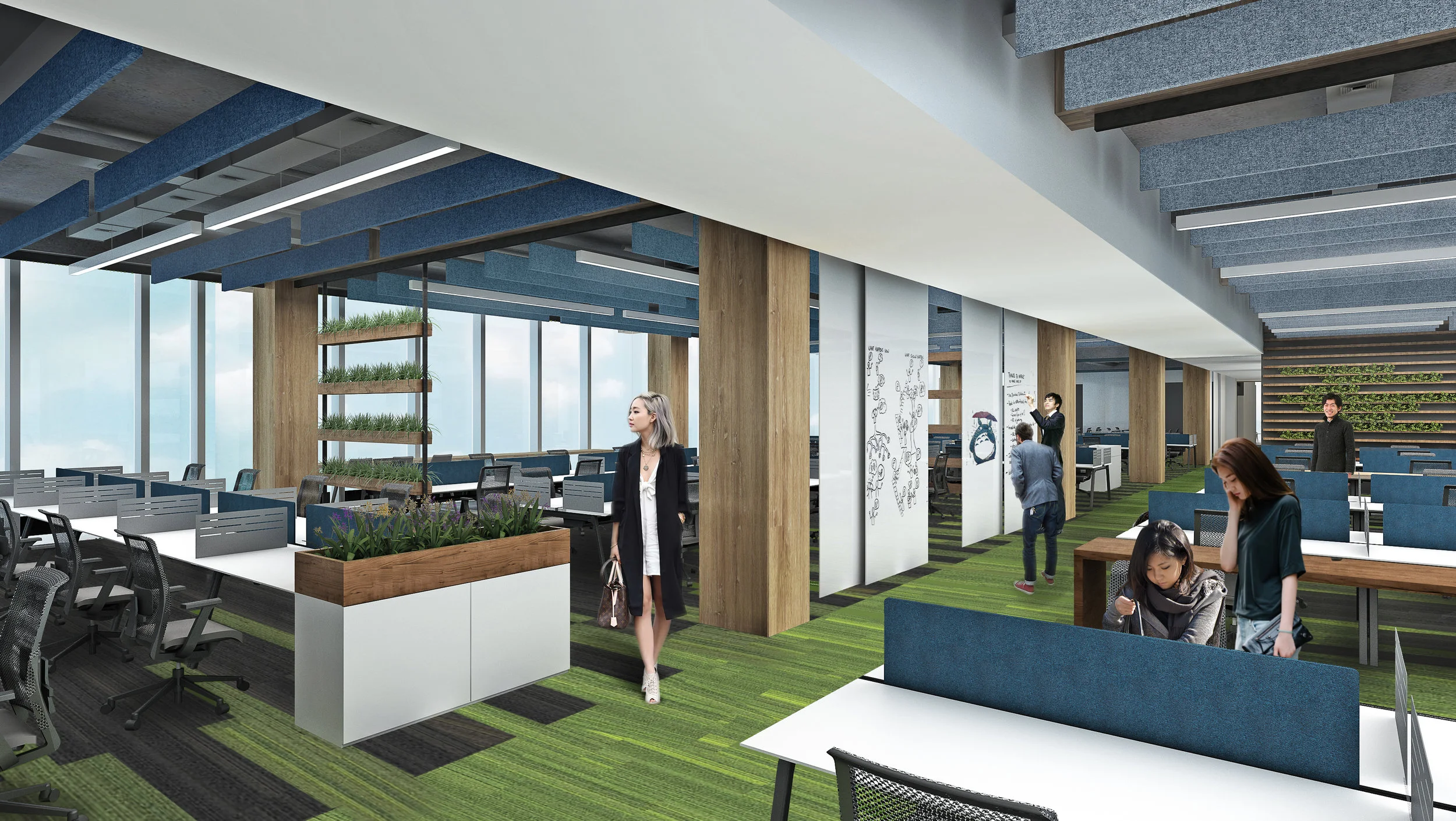 Workplace design.