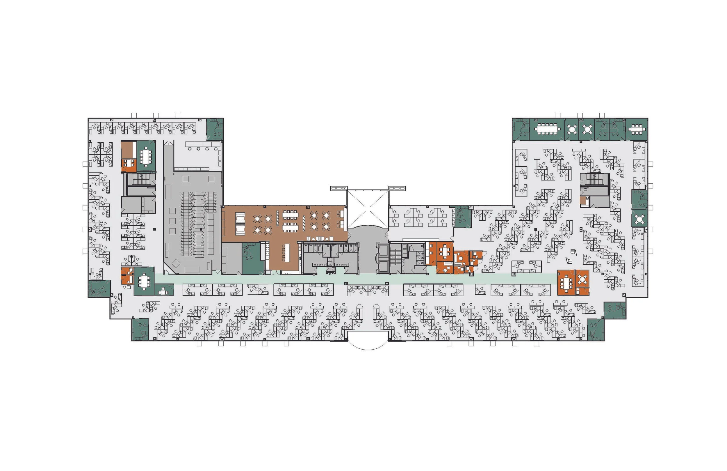  Second floor plan. 