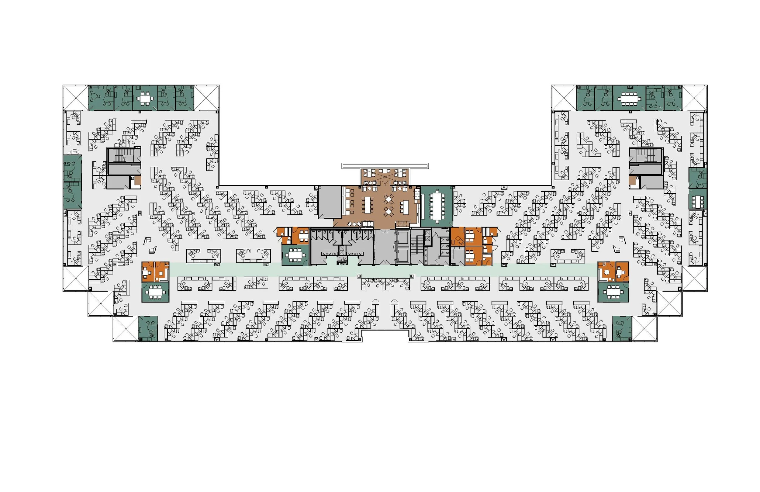  Third floor plan. 