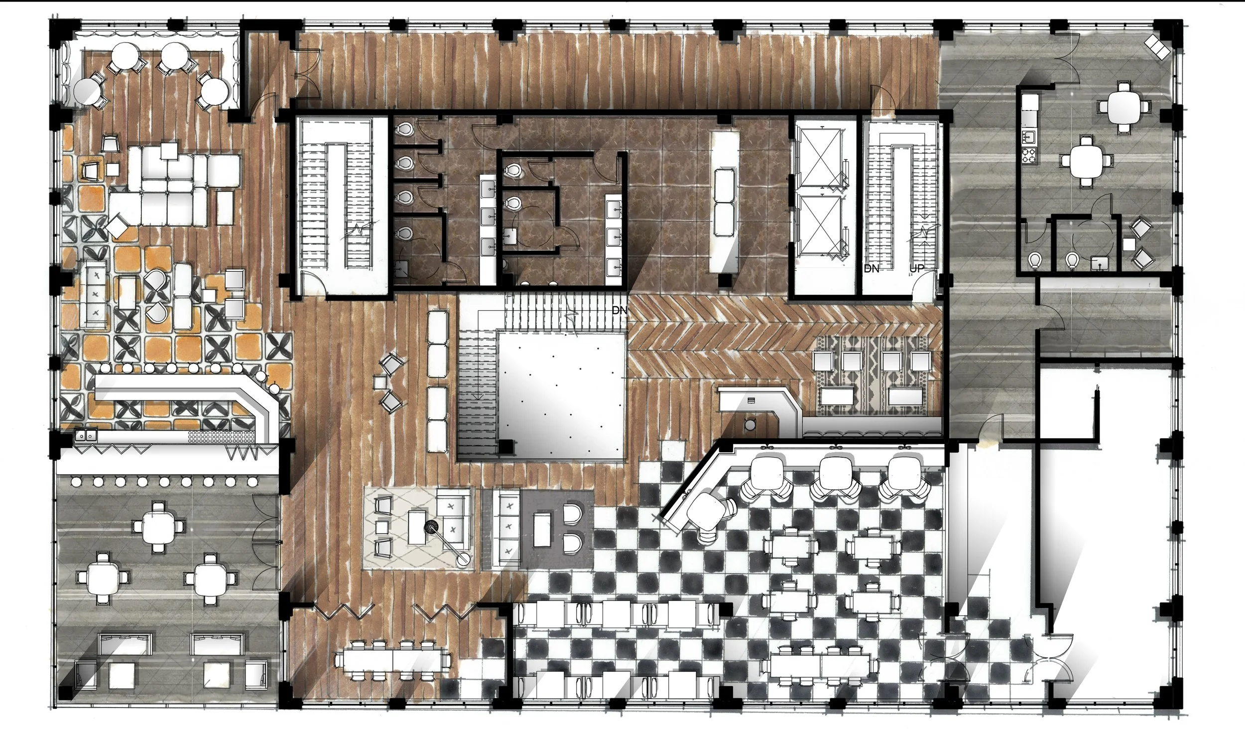  Second floor plan. 