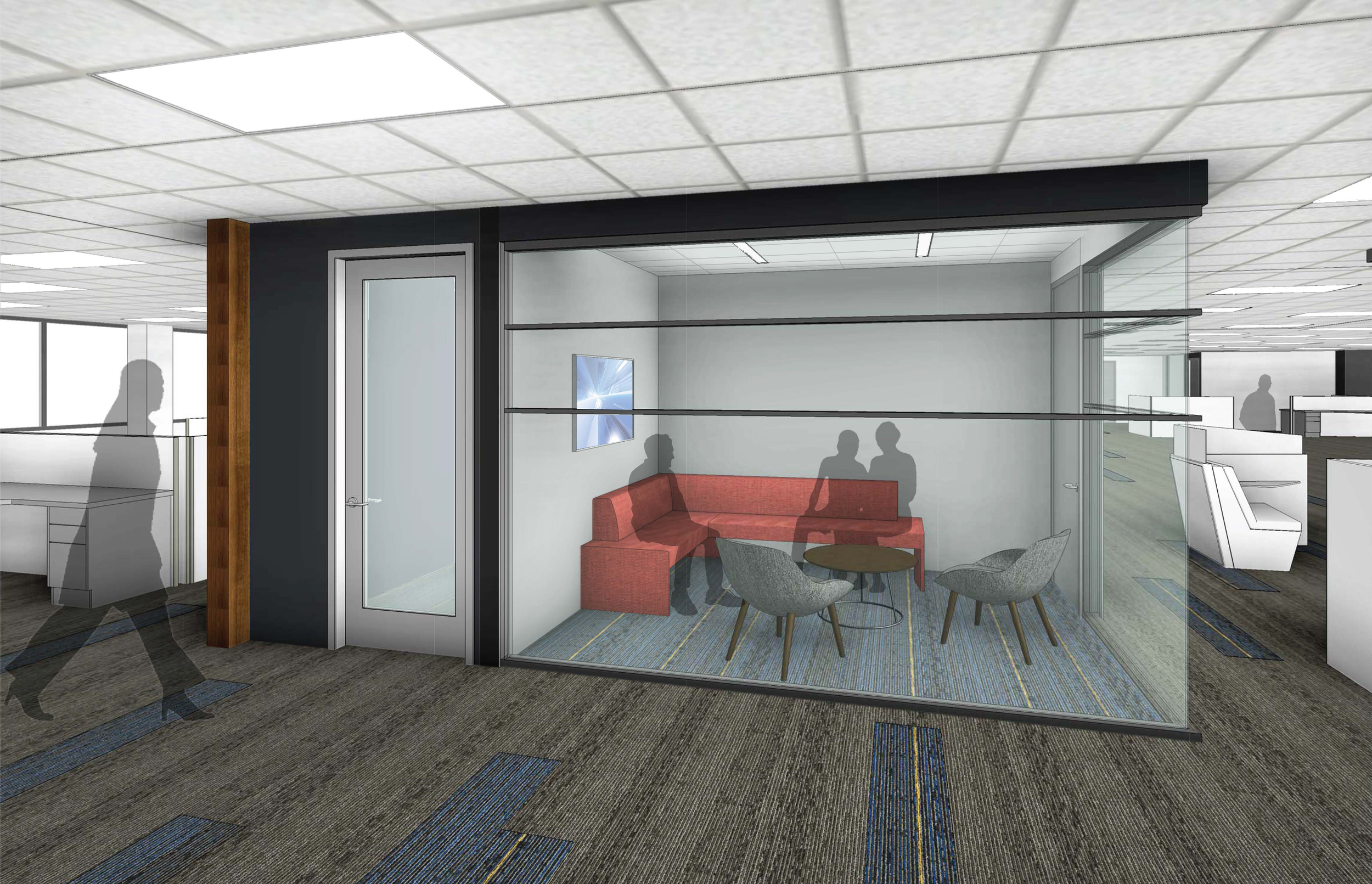  Coaching room perspective. 