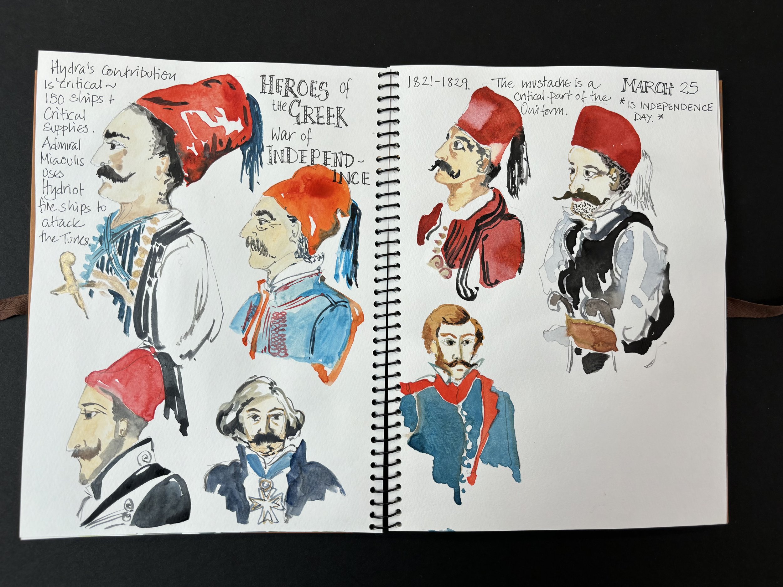 Heroes of the Greek War of Independence 1821 - 1829