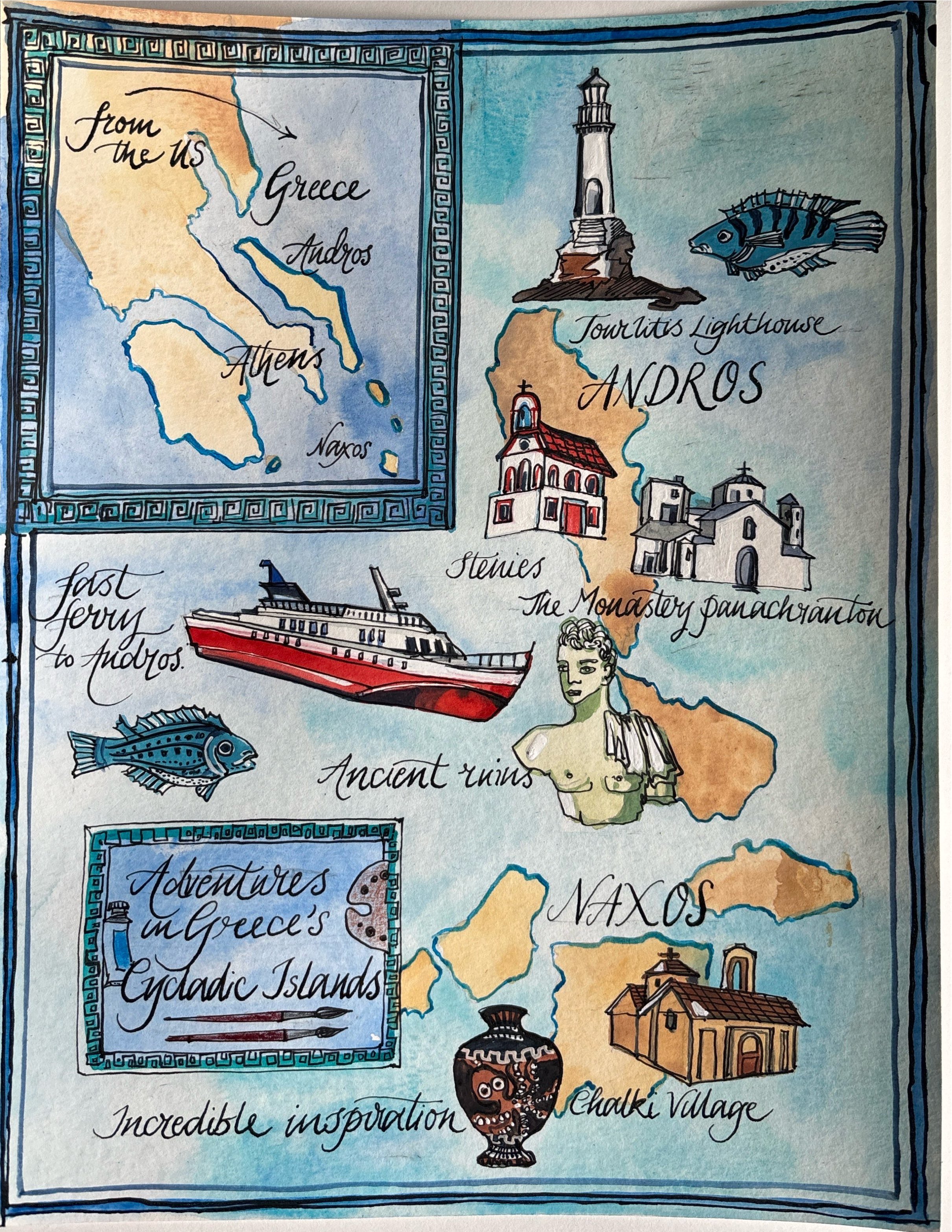 Greek Tour with Thalassa Journeys,