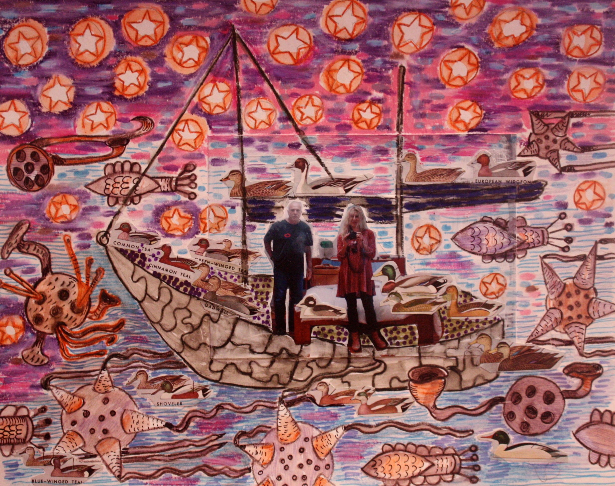 Starry Night on a Boat