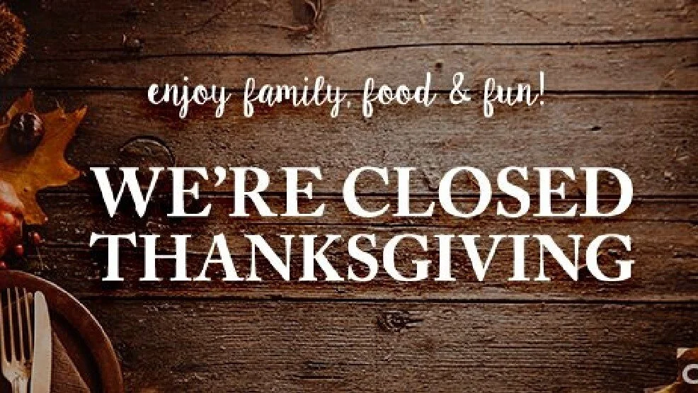 Museum Closed for Thanksgiving