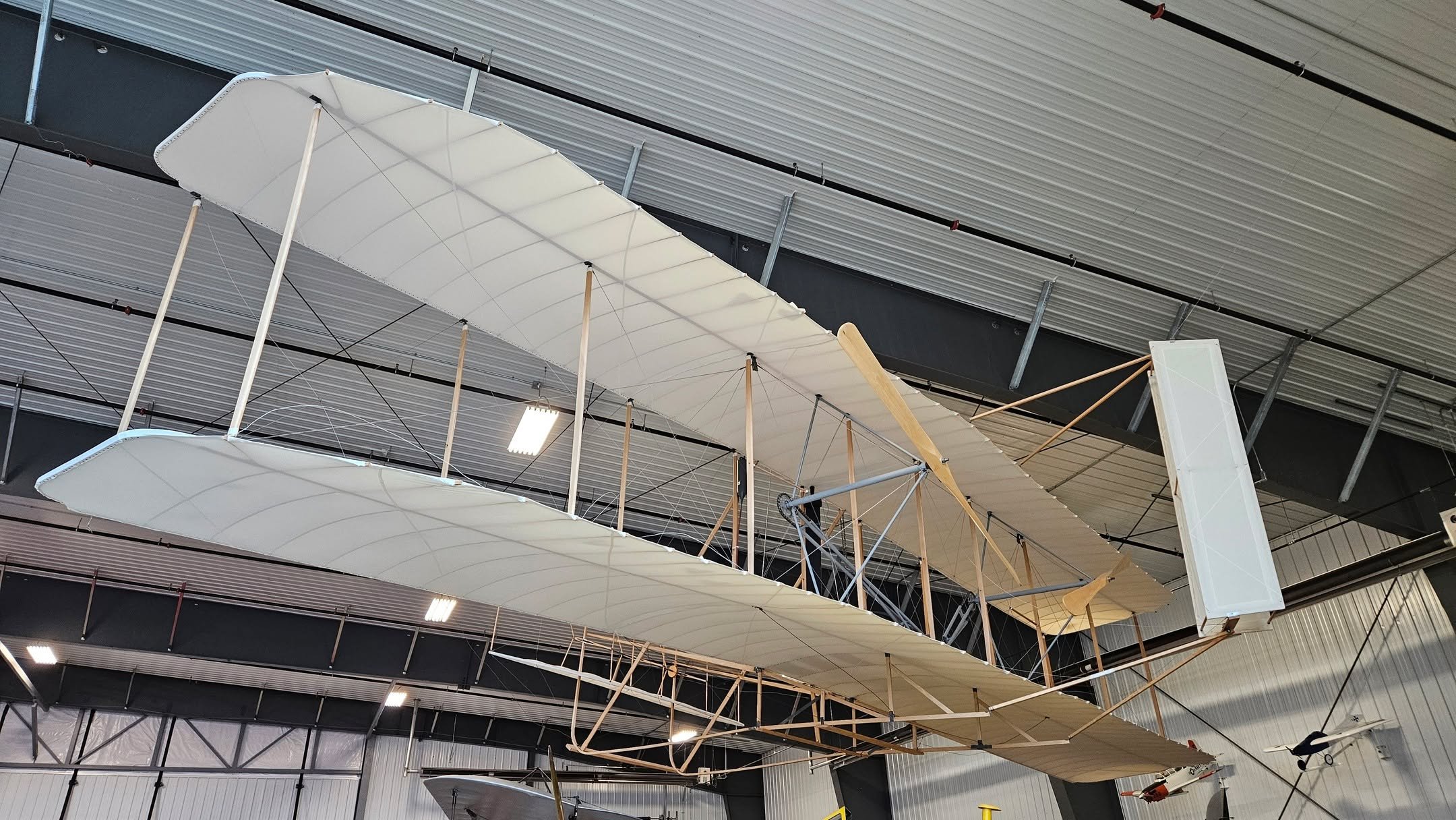 Happy Wright Brothers Day! On this day in 1903, the Wright Flyer made history. ✈️

A 12-second flight changed the future, sparking innovation, courage, and a lifelong fascination with the skies. 

The next time you visit the Fargo Air Museum, look fo