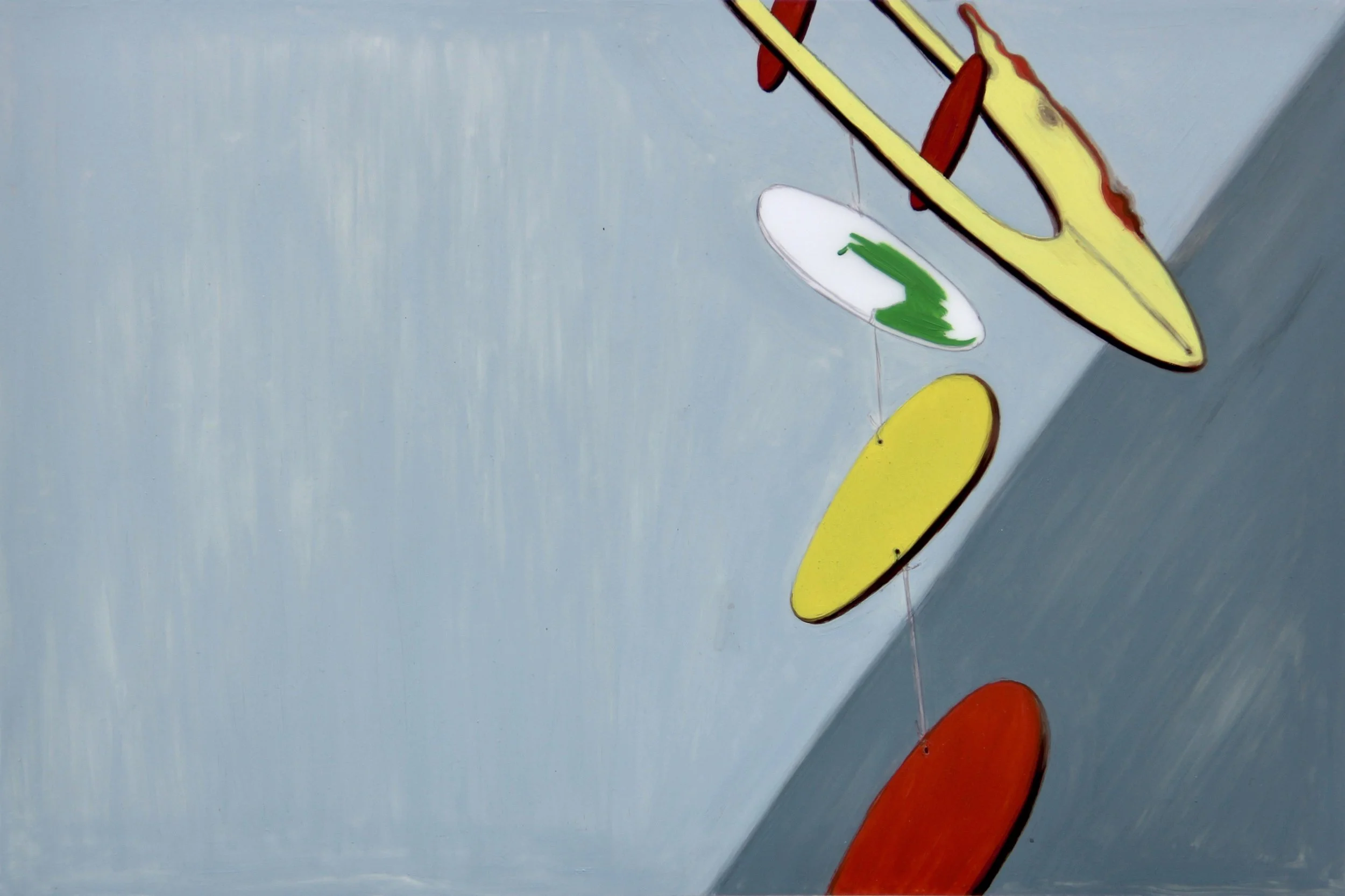   Mobile   Oil on duralar  2021 