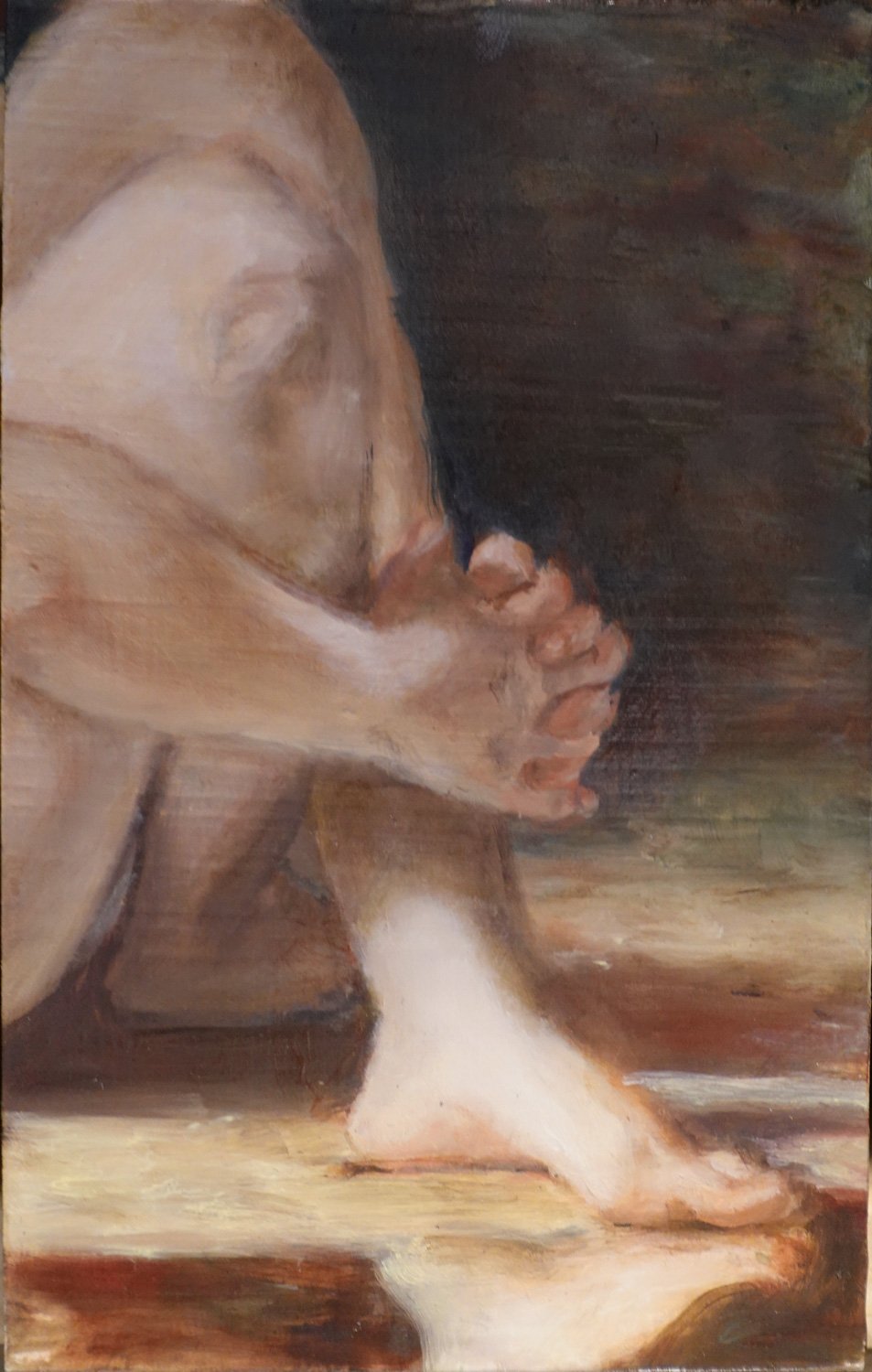 Study Foot Hands and Knees
