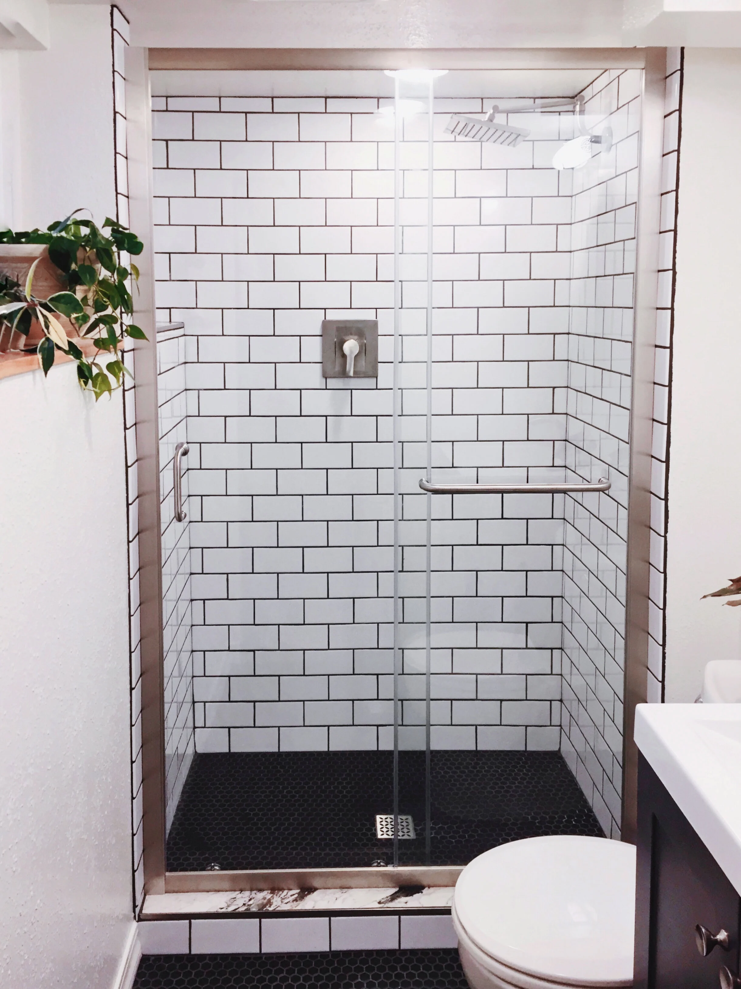our basement &amp; bathroom renovation!