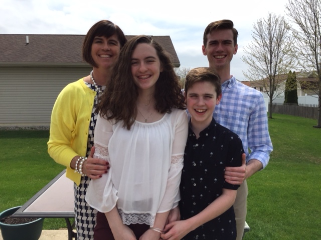 Evan and family