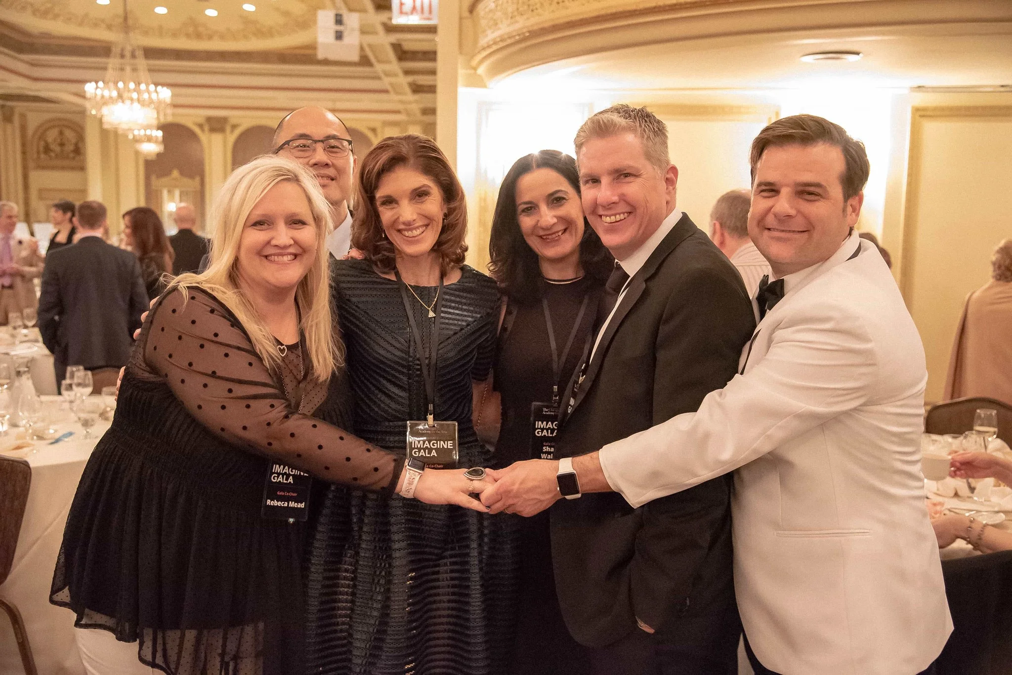 IMAGINE Gala Co-Chairs: Rebeca Mead, Tom Lee, Mindy Lee, Sharon Walbert, Todd Walbert, and Matt Mead