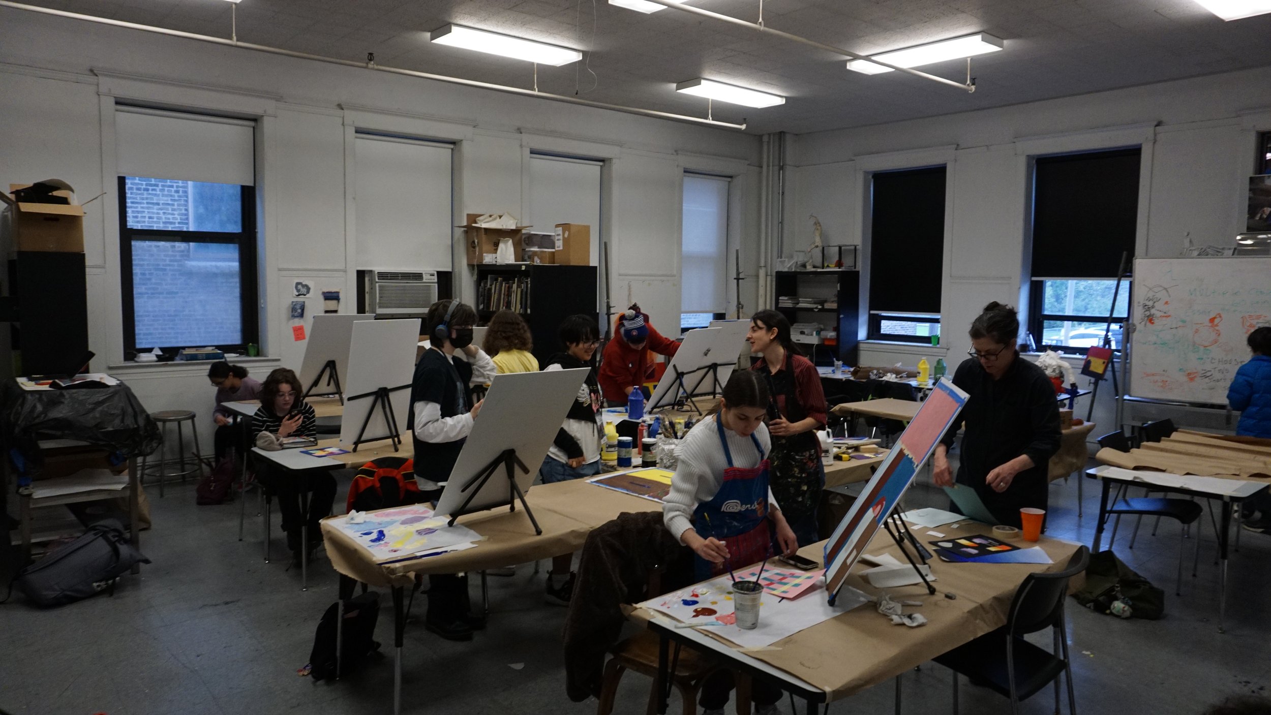 Visual Arts Second Session: Exploring Multiple Mediums: Painting, Printmaking, and Sculpture