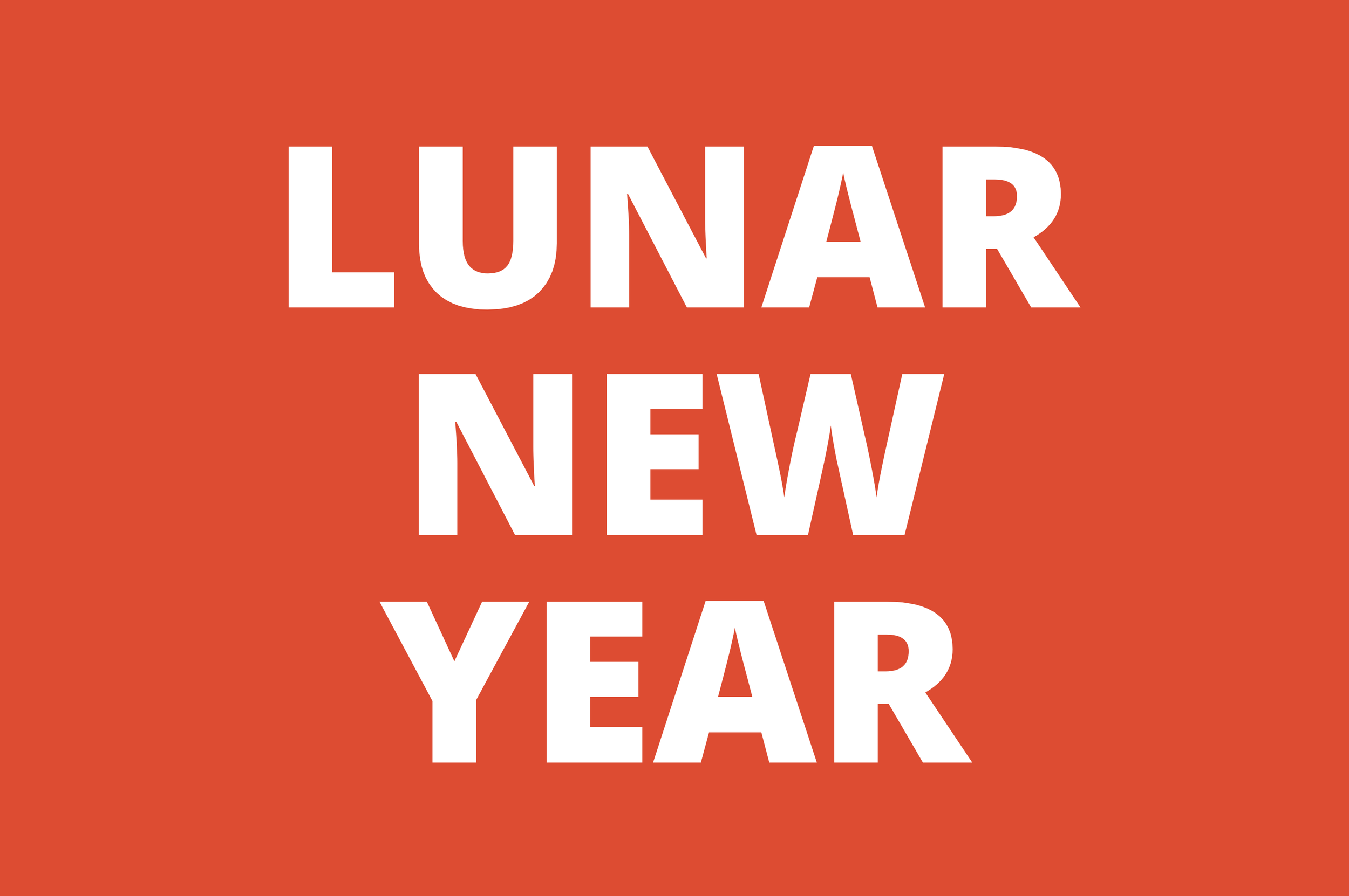 Lunar New Year at The Academy (tentative)