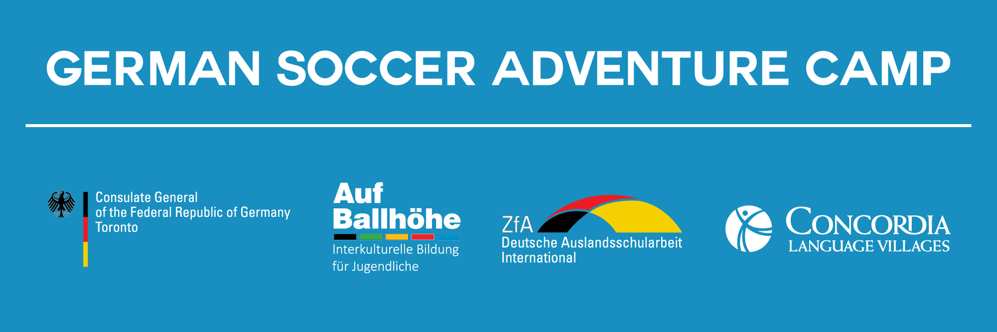 Auf Ballhöhe Banner