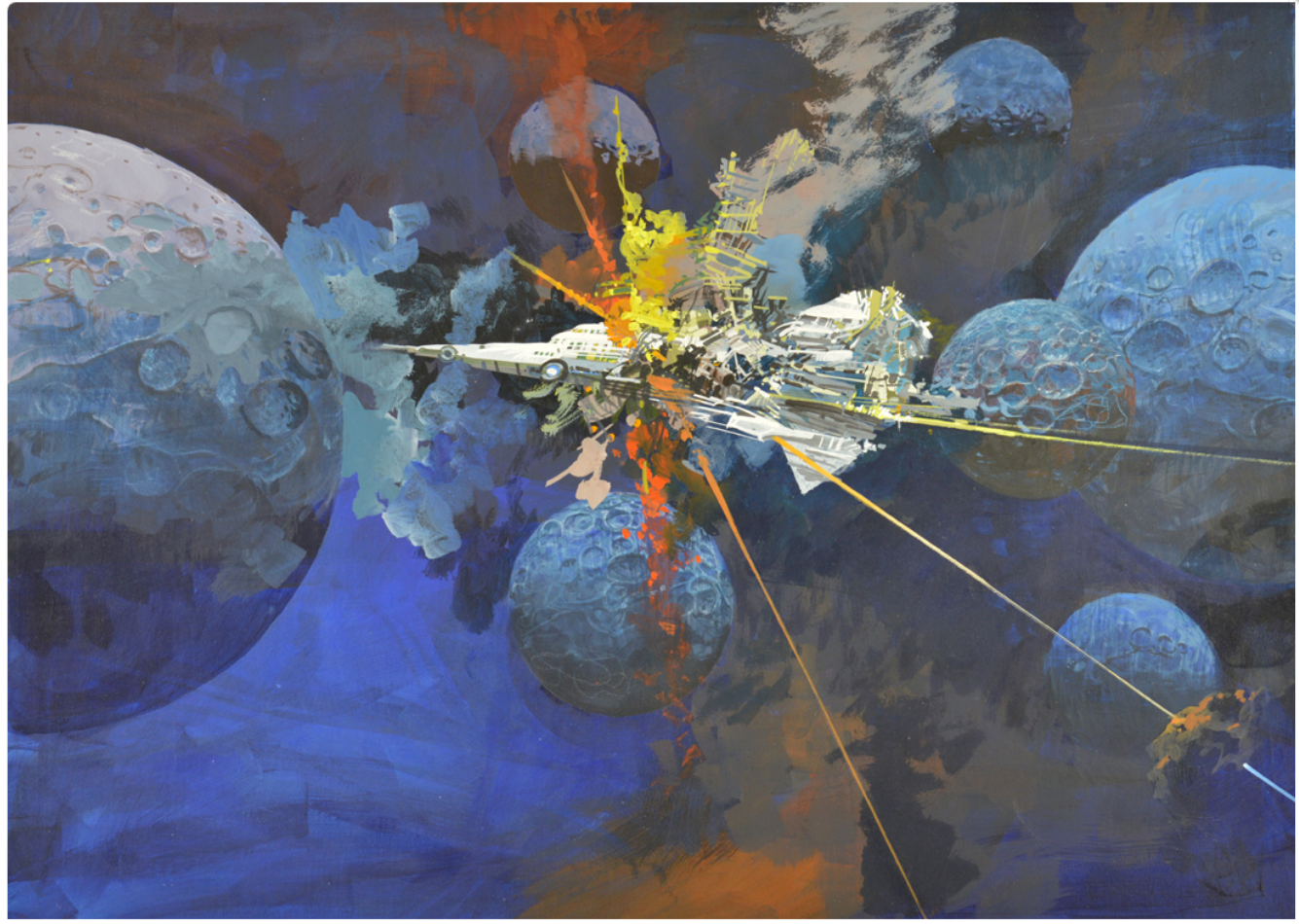 "Space Study", by John Berkey