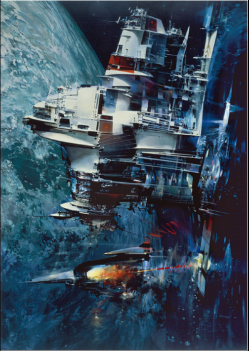"LightShip", by John Berkey