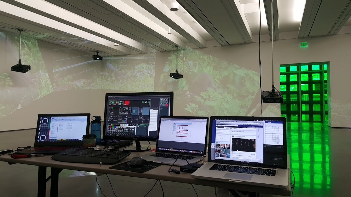Binary Artists control for the Aspen Museum of Art Installation