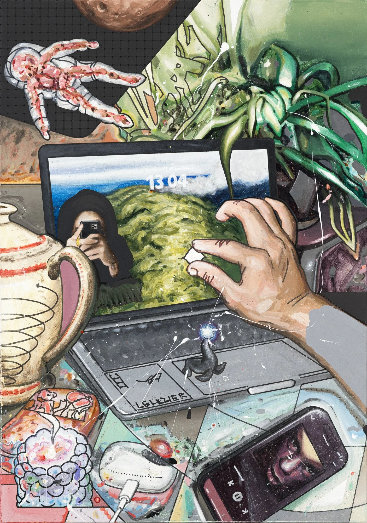  “Retina display (homescreen)” 95×125cm * 2025 