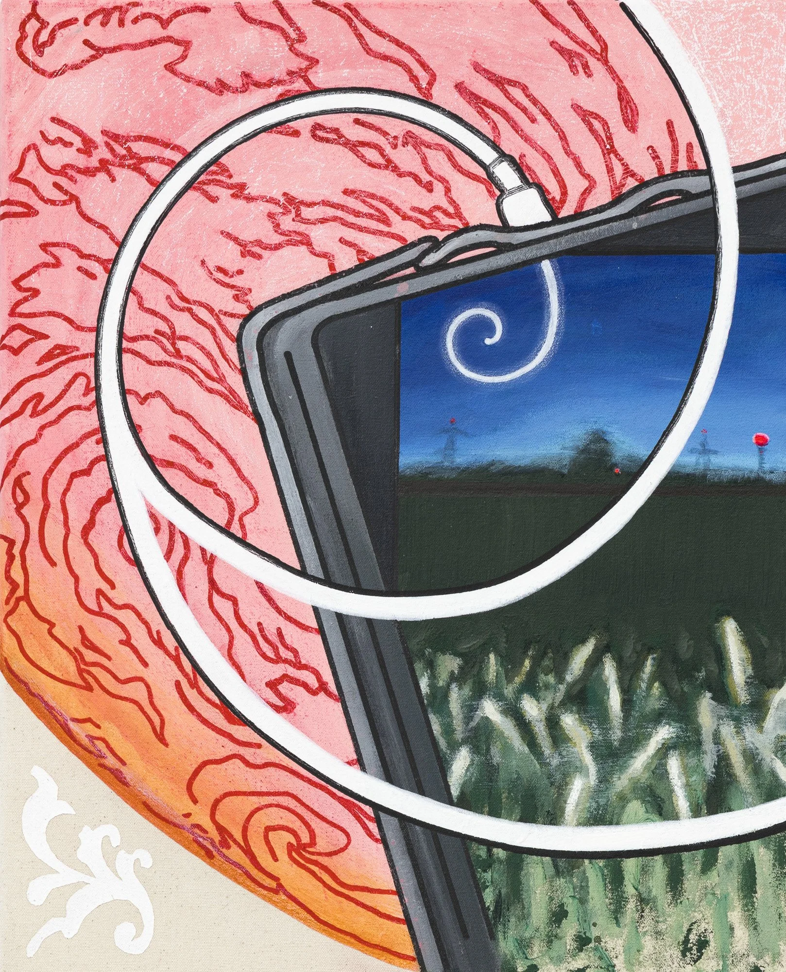  “euclidean harmony” 40×50cm * 2025 