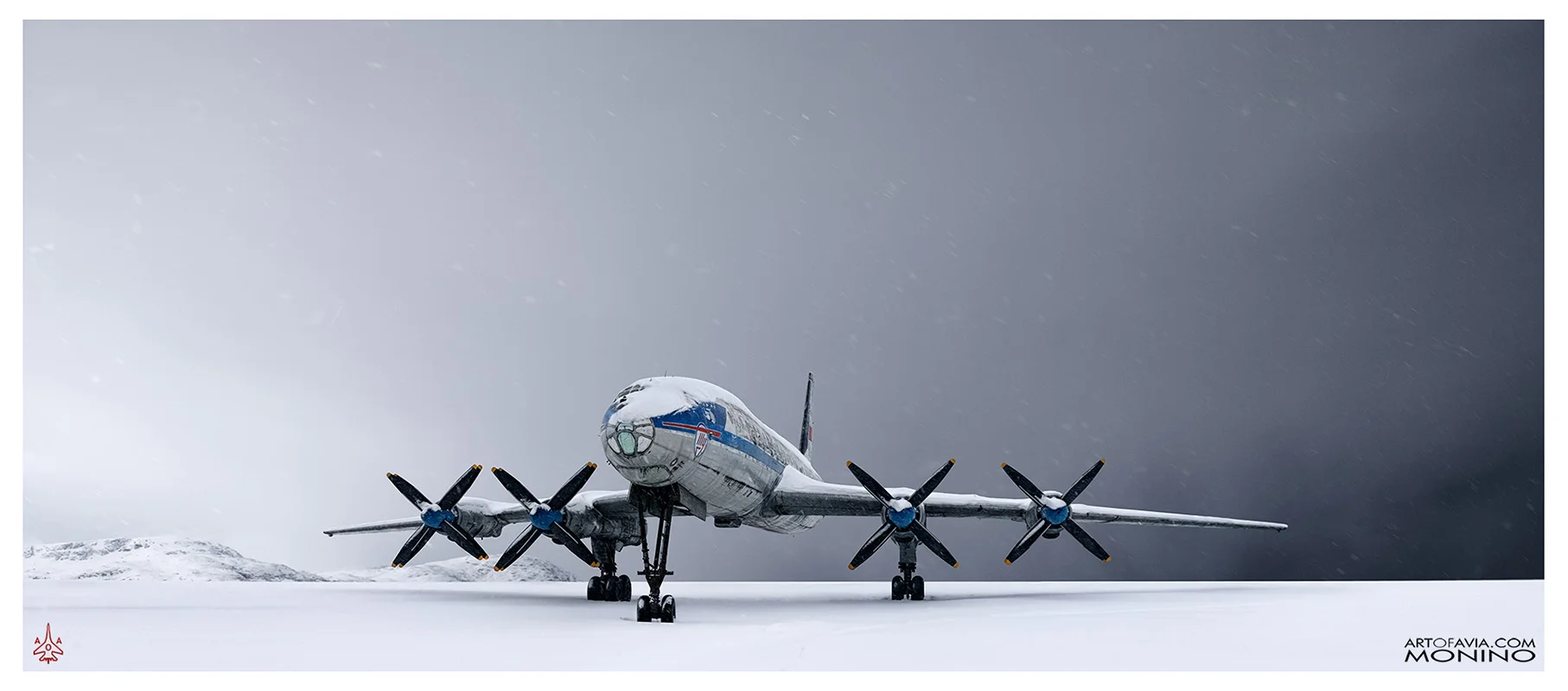 Ilyushin Il-114 Art of Avia Central Air Force Museum Monino