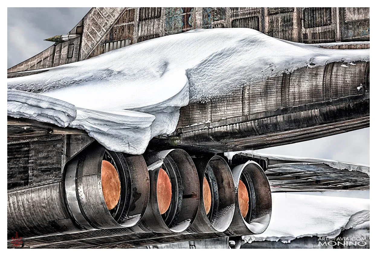 Tupolev T-4 Sotka Project 100 Engines Art of Avia Central Air Force Museum Monino