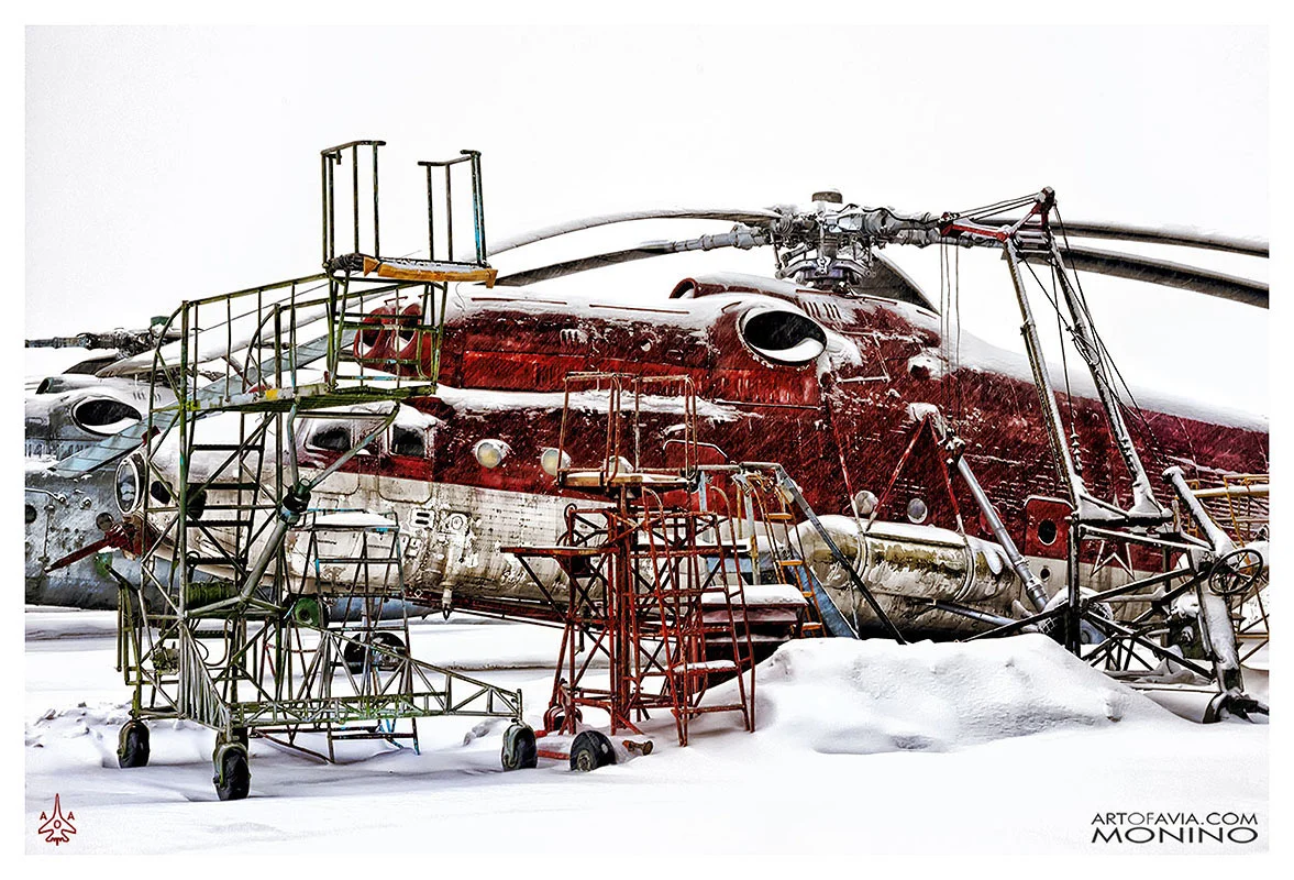 Mil Mi-6 POZh Art of Avia Central Air Force Museum Monino