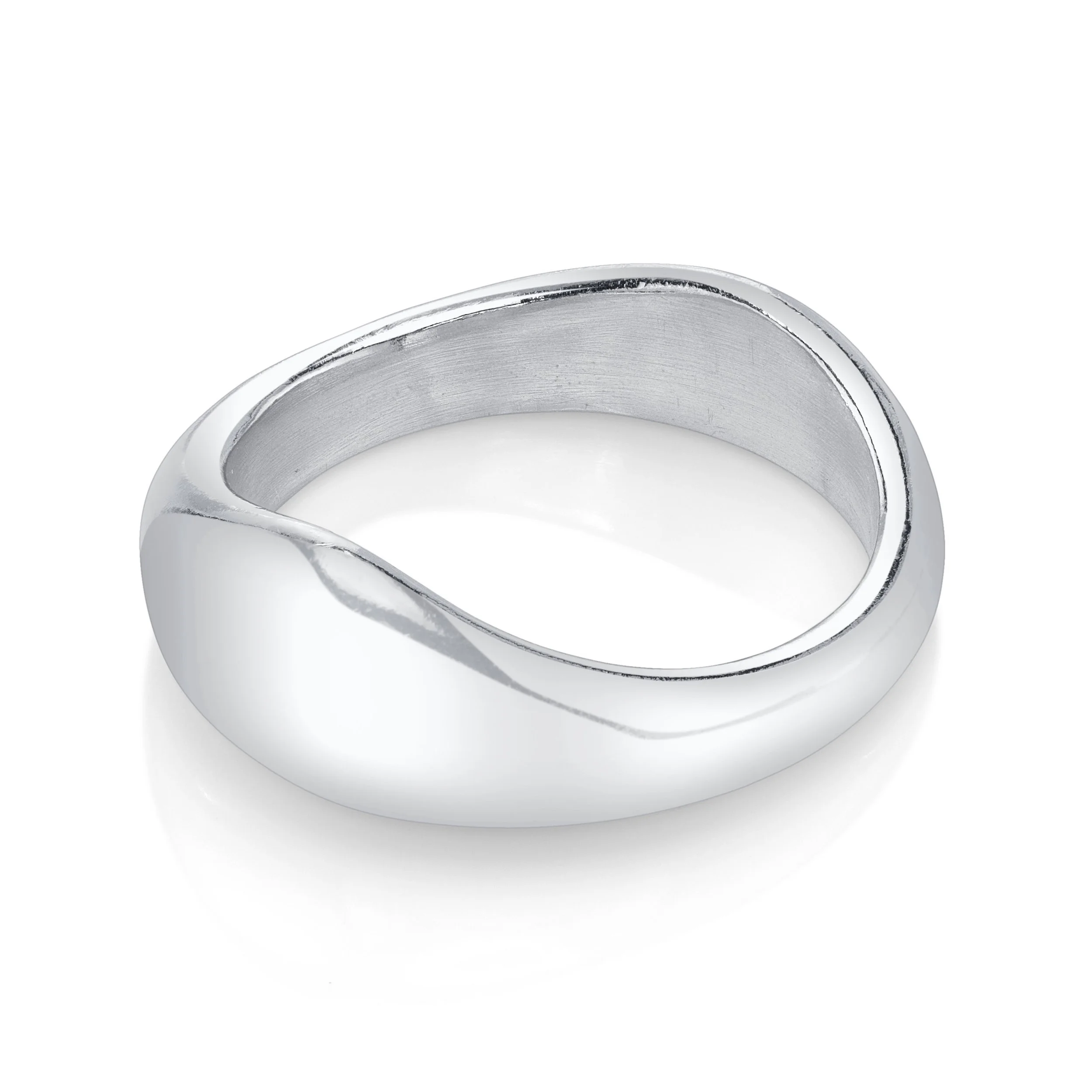 Claudia Curve ring | silver