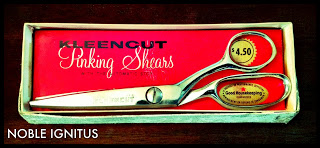 Kleencut pinking scissors