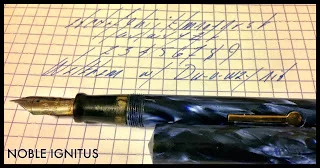 Re-sac on Great Grandfathers Waltham fountain pen