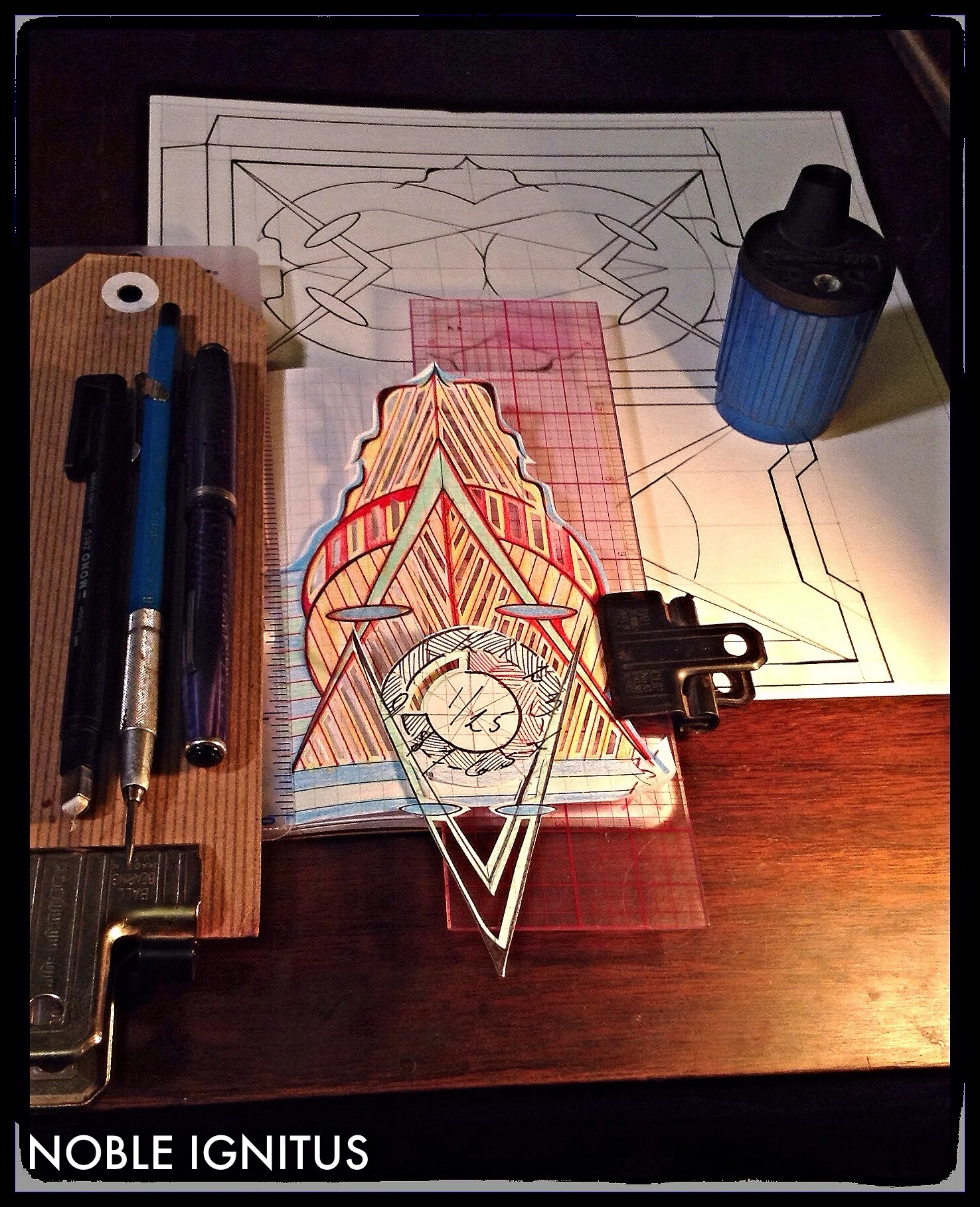 Postcard Chronodex