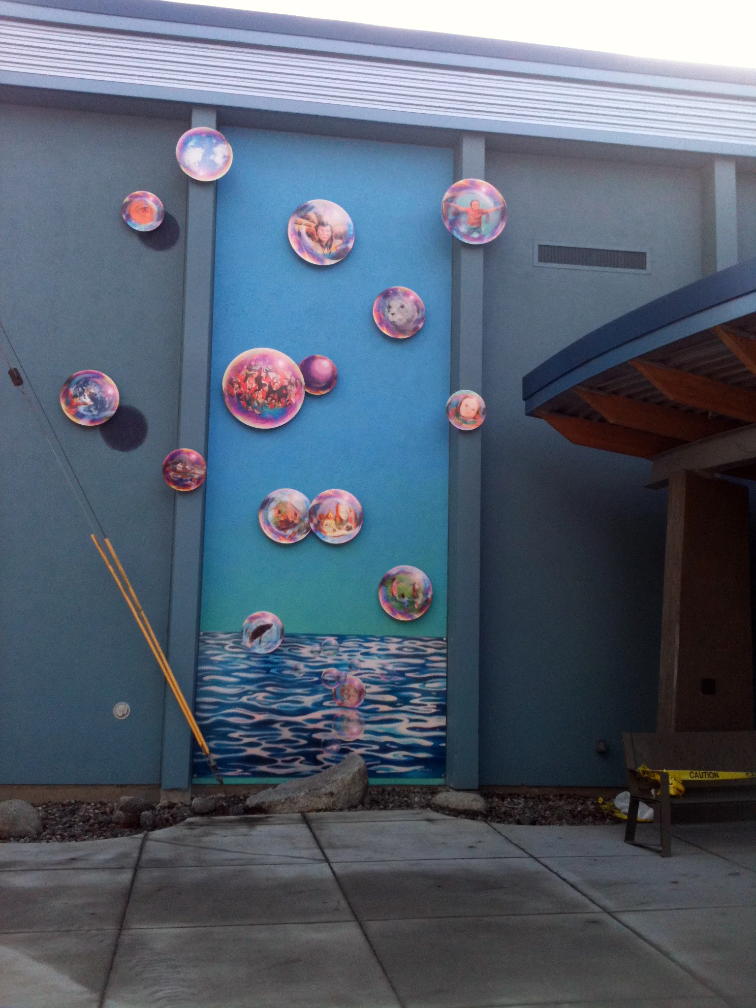  "Imagination" digital powdercoated aluminum  &nbsp;2010, Harborview Elementary Juneau       