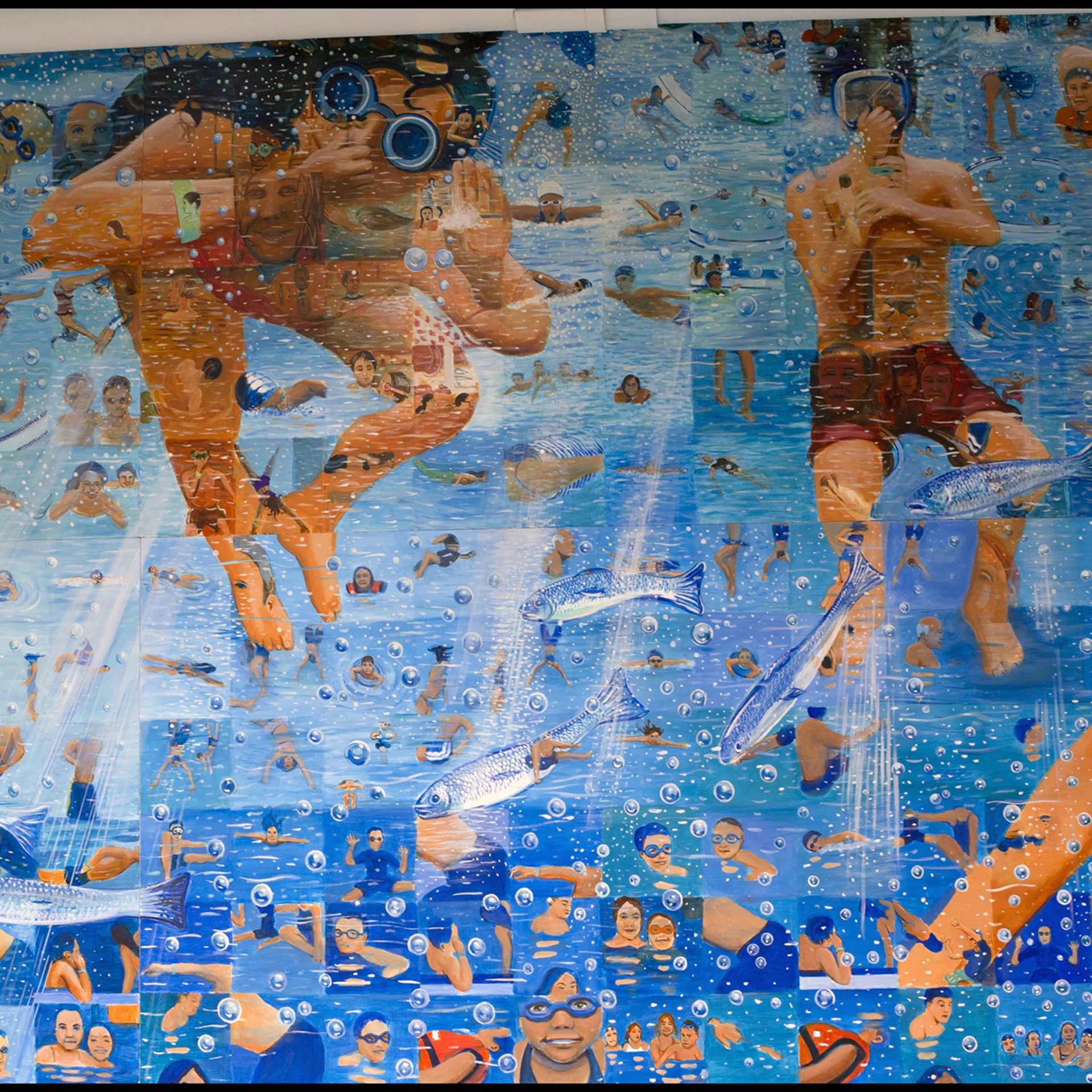  "Underwater Mosaic" detail 