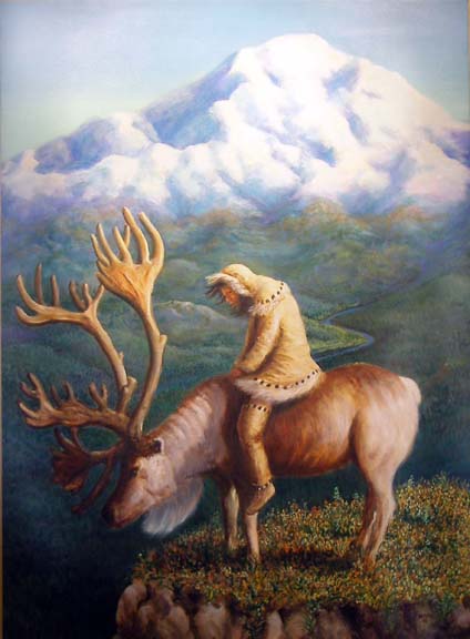 "End of the Trail" 3'5' x5.5'