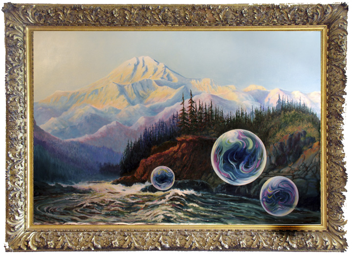  "Methane, Susitna" 4'x6' oil 