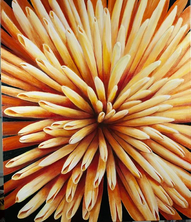 YELLOW CACTUS DAHLIA