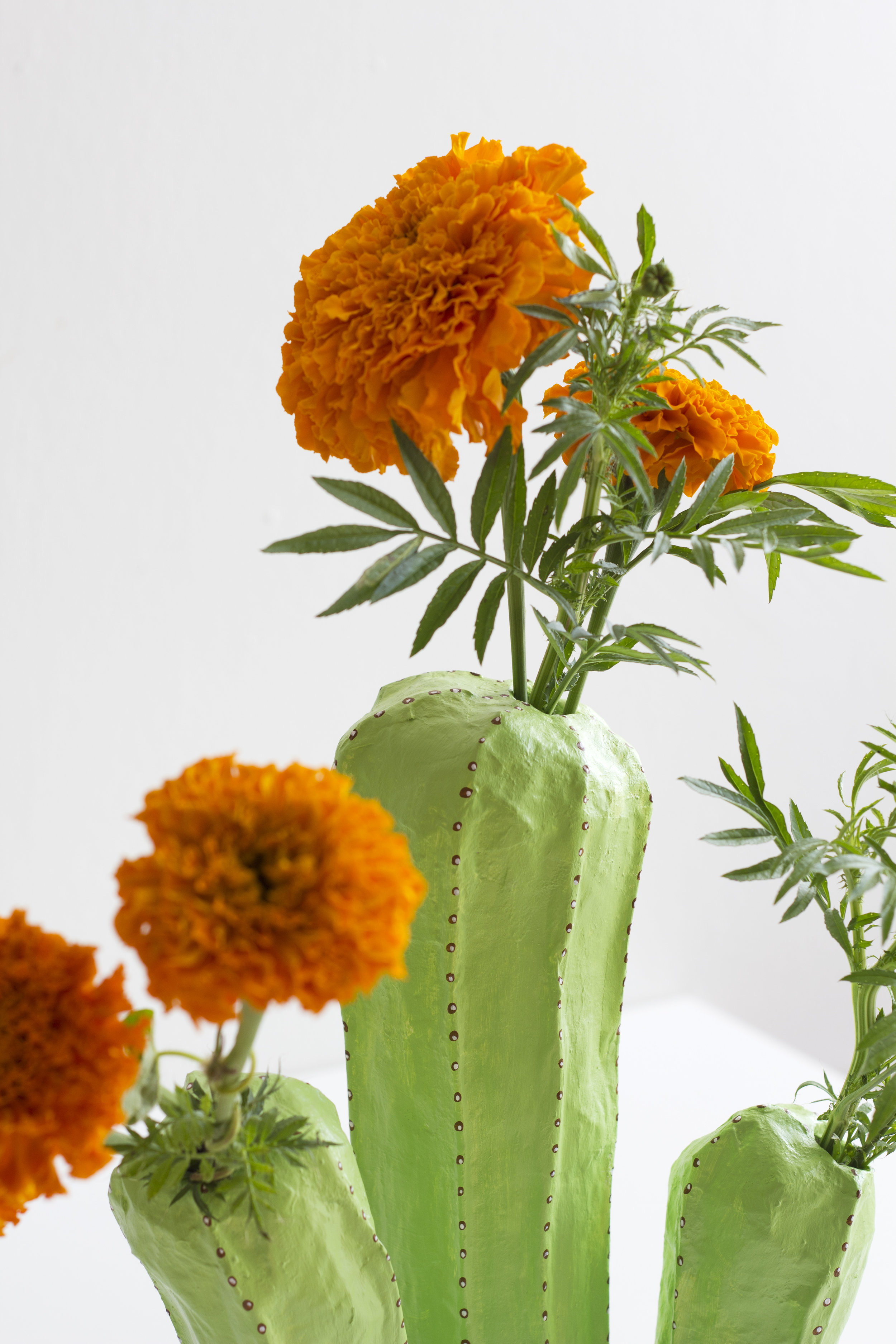 Paper Mâché Cactus Vase — The Apple of My DIY