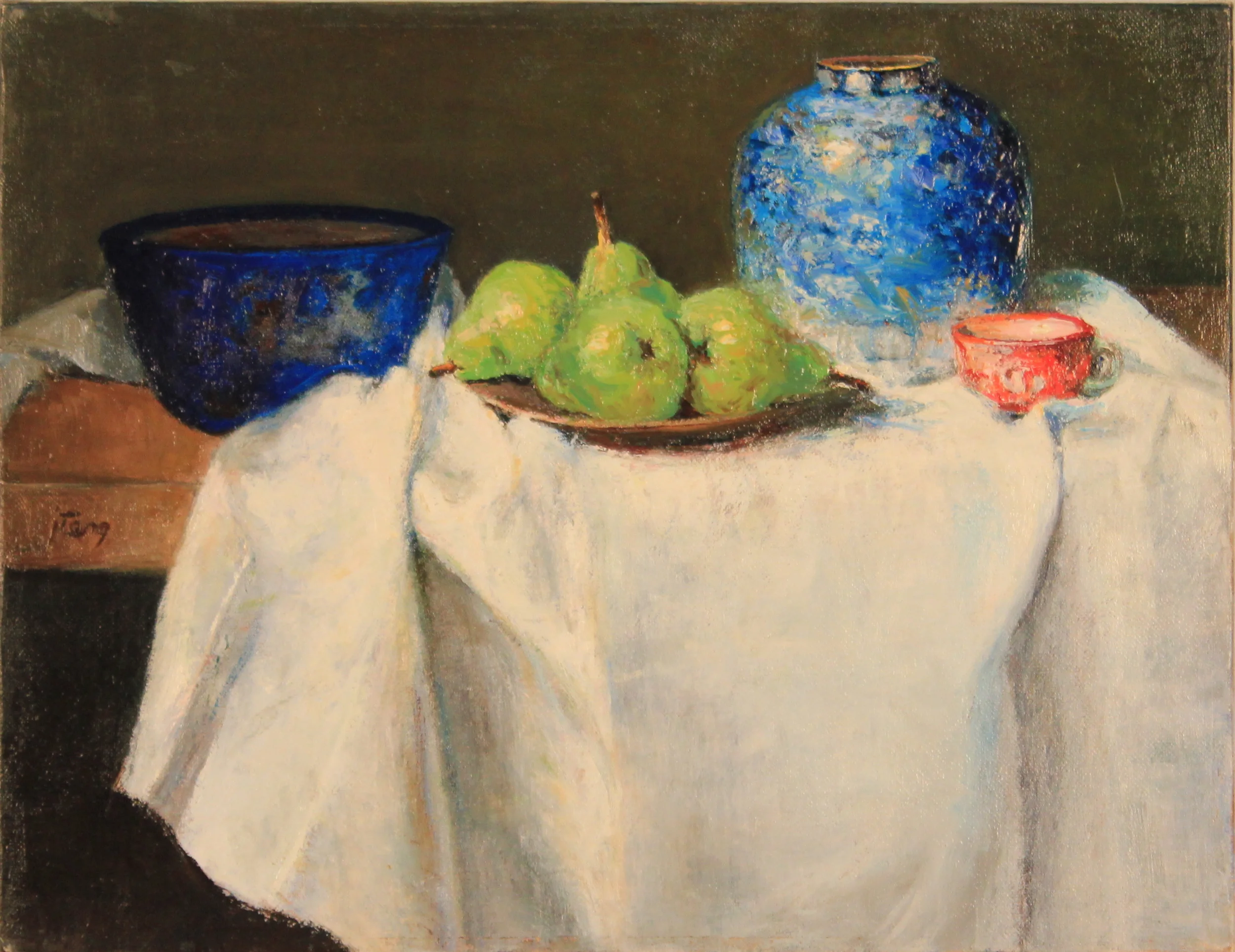 14x18. Oil on canvas. A8.