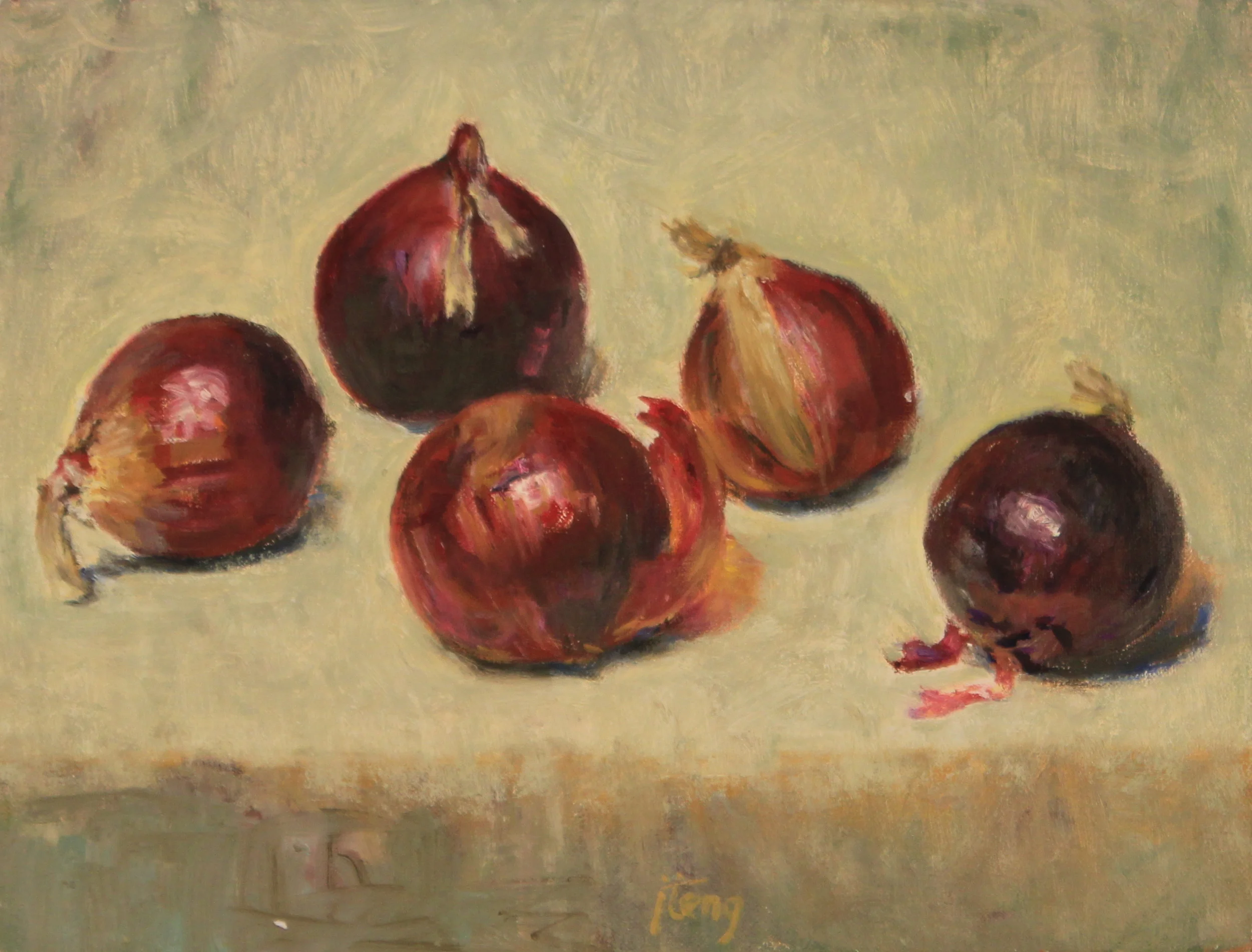 10x13. Oil on canvas. A11.