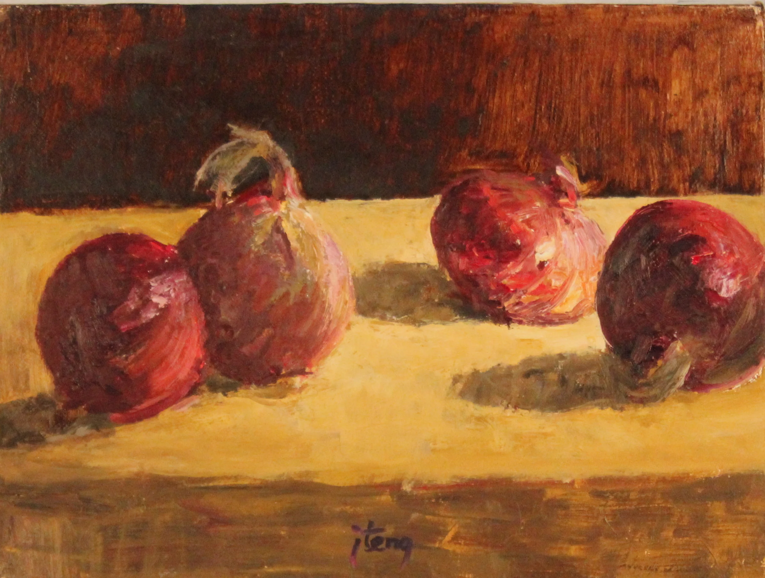 9x12. Oil on canvas. A13.