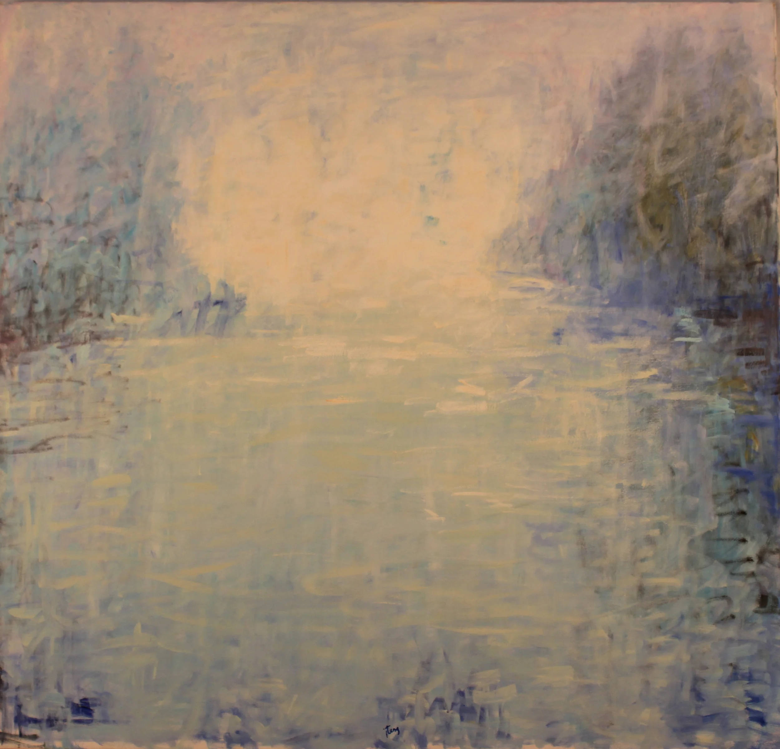 44x46. Oil on canvas. B5.