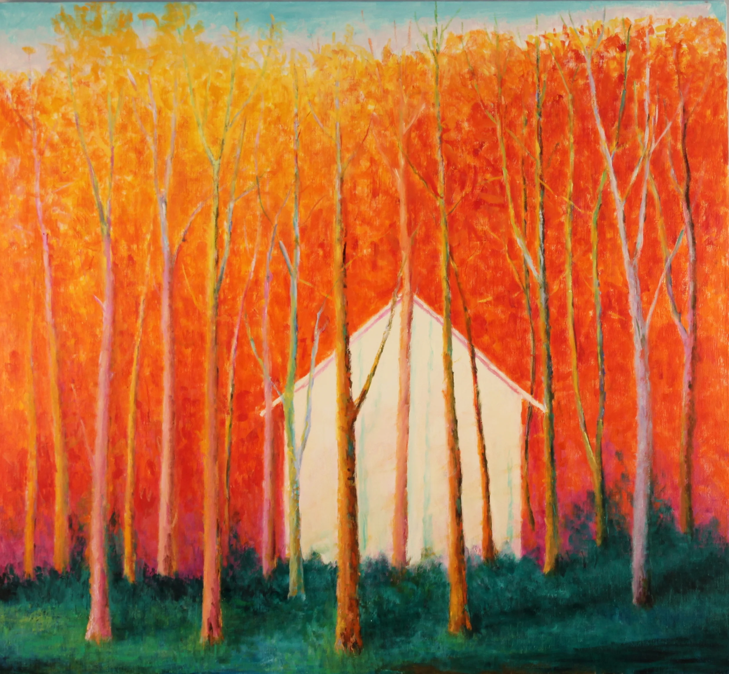 44x48. Oil on canvas. B24. UNAVAILABLE.